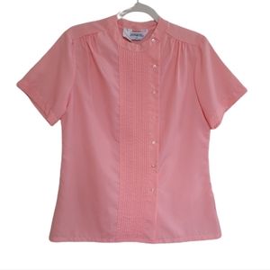 Vintage Jonquil Pleated Front Blouse